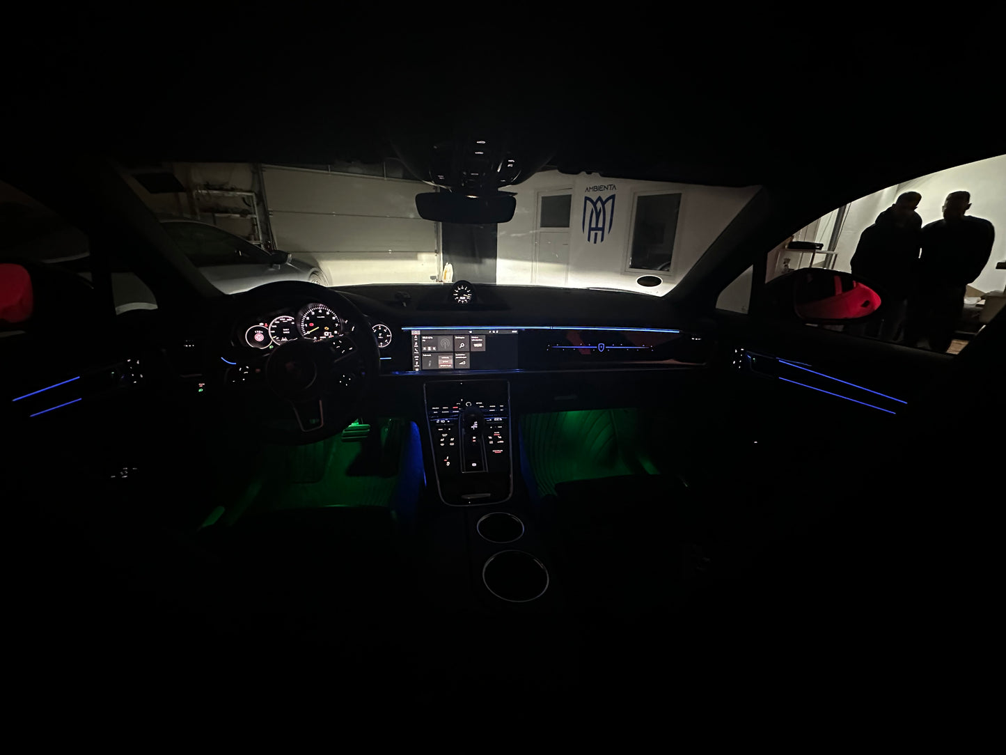 Porsche Panamera Ambientebeleuchtung