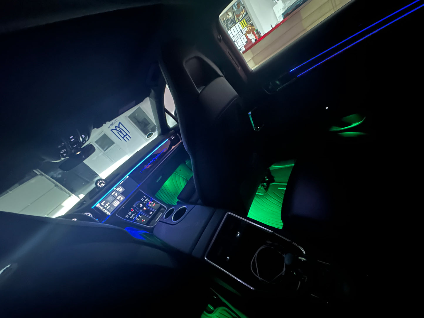 Porsche Panamera Ambientebeleuchtung