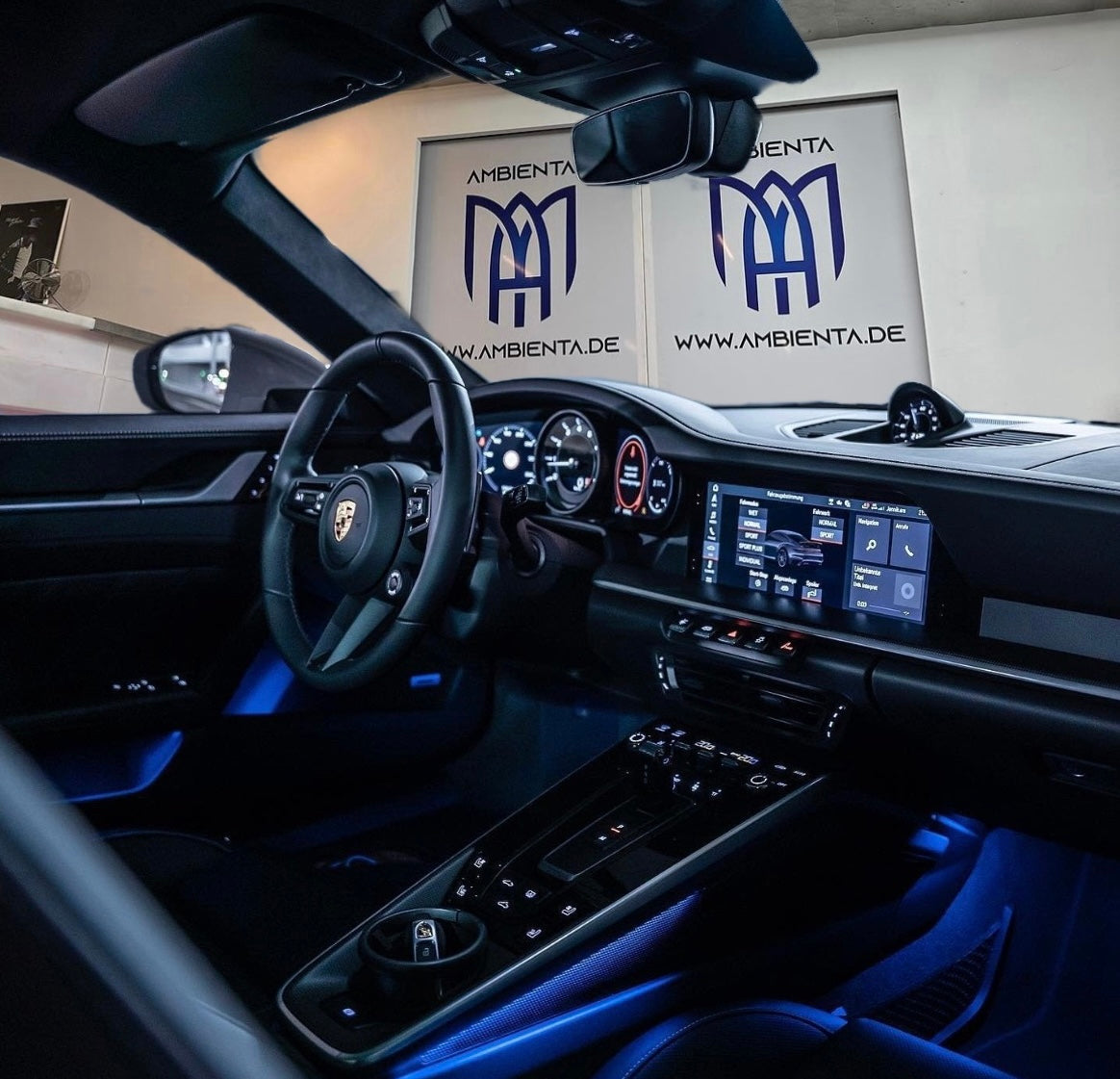 Porsche 911 Ambientebeuchtung Individuell