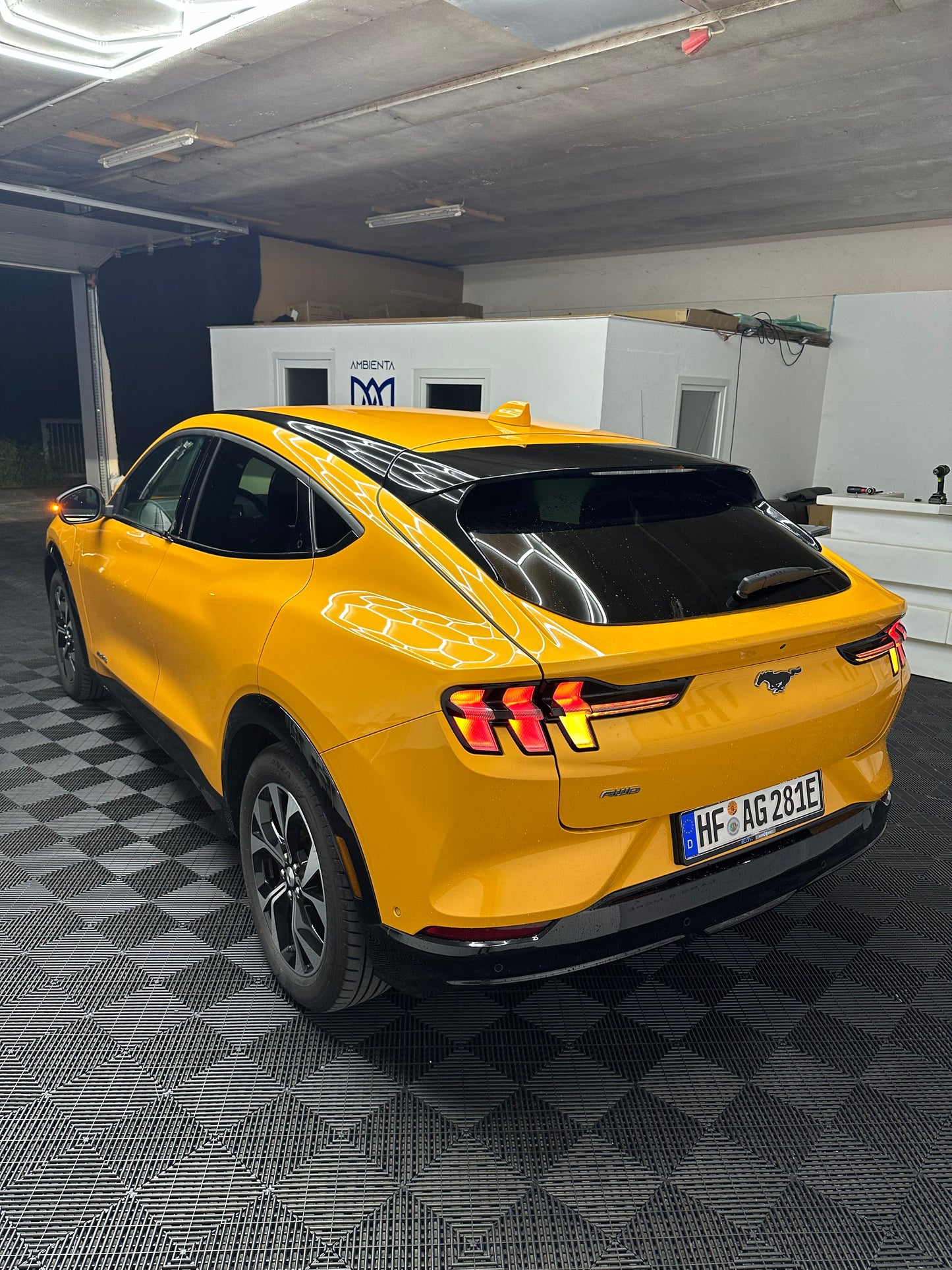 Mustang Mach E Orange