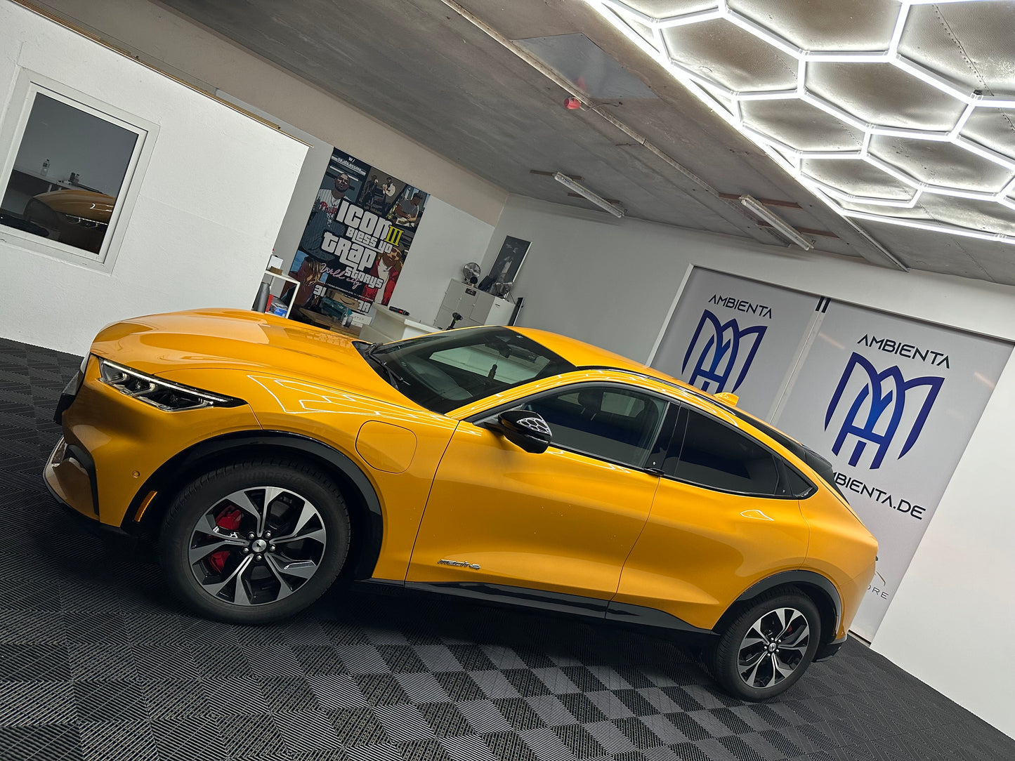 Mustang Mach E Orange