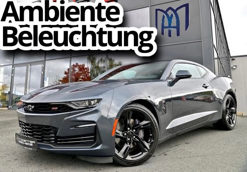 Camaro Ambiente Beleuchtung mit Einbau