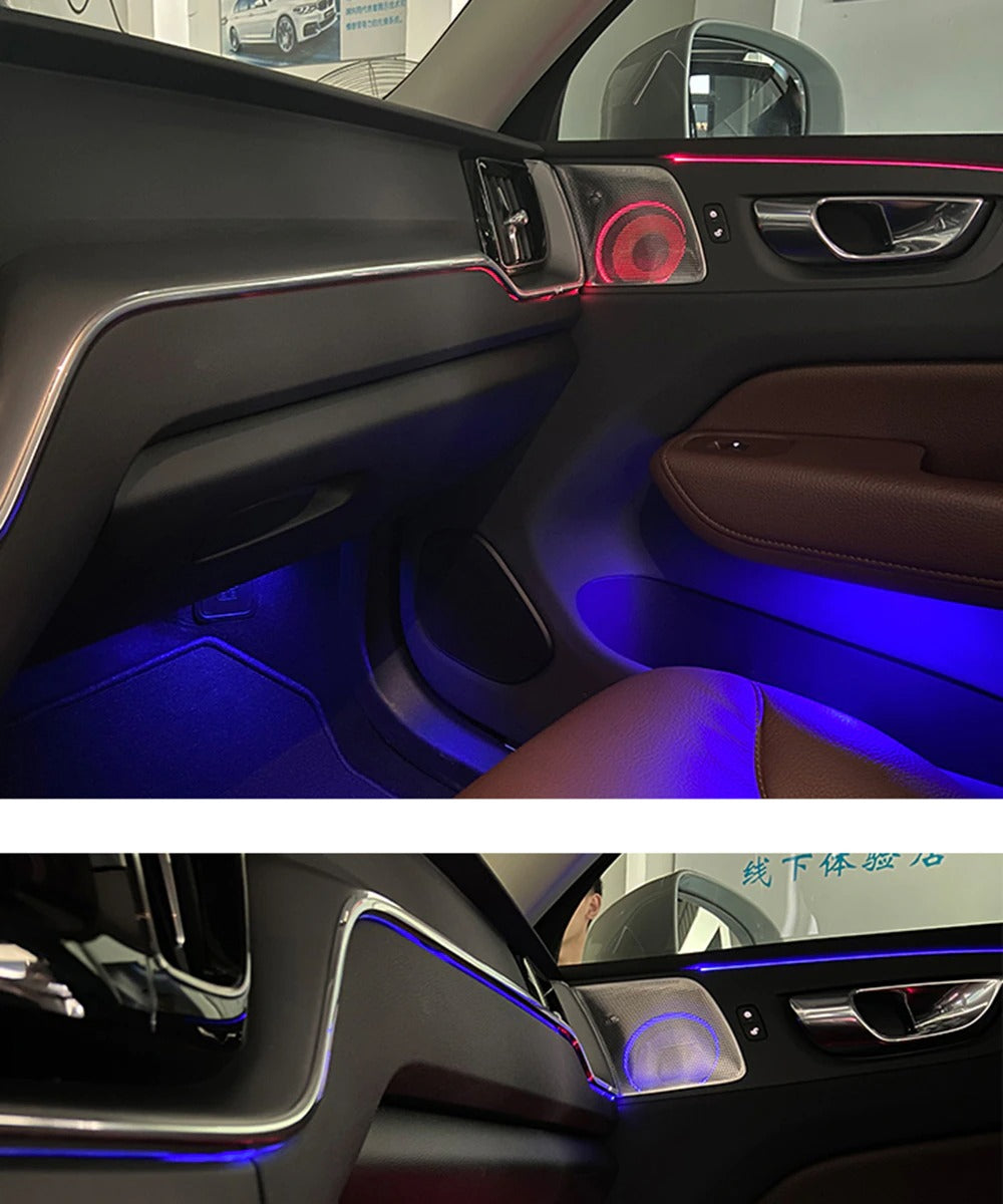 EVANEM Auto-Kristall-LED-Schaltknauf für Volvo XC60 XC90 S60 S90 V60  V90,Geführtes Buntes Steigungs-Noten-Licht,Autoinnenraum der Smooth Control  Crystal Cut-Serie,64 Color Light 23: : Auto & Motorrad